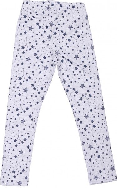 Лосины детские Luna Kids Звездочки р.122 серый с принтом 