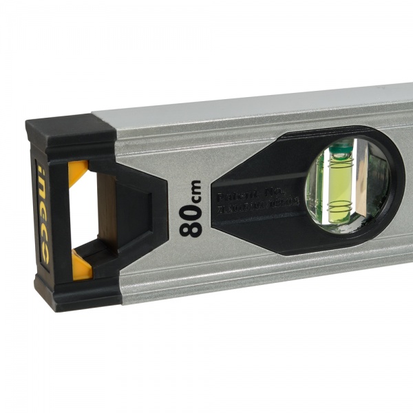 Уровень 80 см 1.5 мм с магнитами INDUSTRIAL HSL38080M