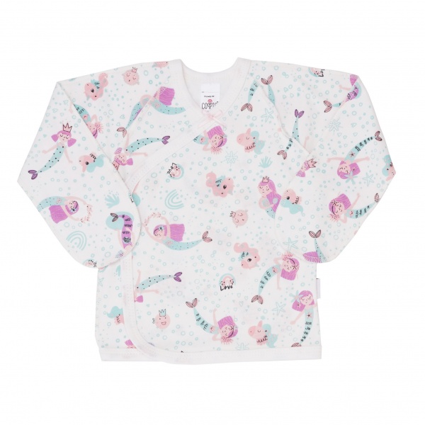 Распашонка детская ТМ Софія Русалки р.62 молочный 326162 