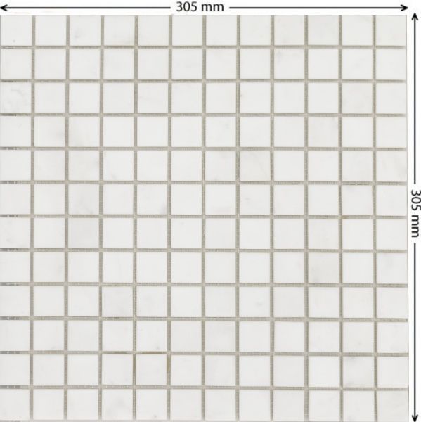 Плитка KrimArt мозаика Mix white МКР-2С 30,5x30,5 