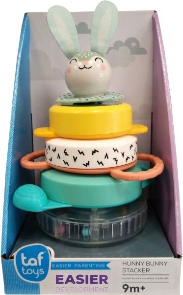 Іграшка-пірамідка Taf Toys Кролик колекція Полярне сяйво 12445