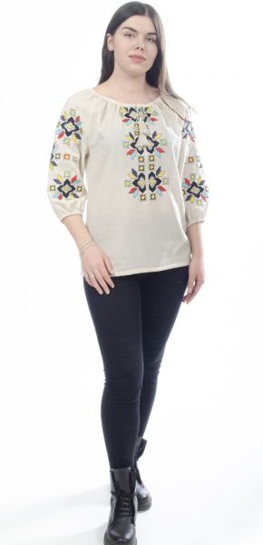 Вишиванка Едельвіка р. XL лляний 558-20/08