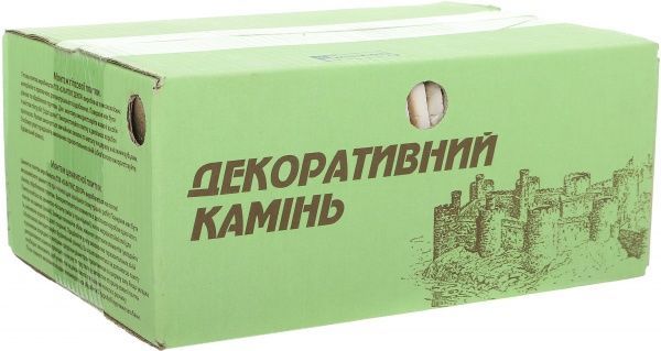 Плитка гипсовая прямая Саватекс Декор Кирпич травертин серый 0,8 кв.м 