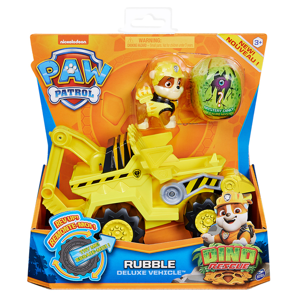 Игровой набор Spin Master Щенячий патруль: автомобиль де-люкс с водителем Крепыш (серия Дино-Миссия) SM16776/5539 