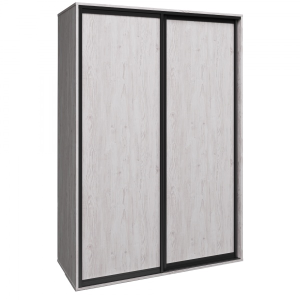 Шкаф-купе Лофт 2дв Visent ДСП 1500x600x2400 мм дуб аляска двери / ДСП