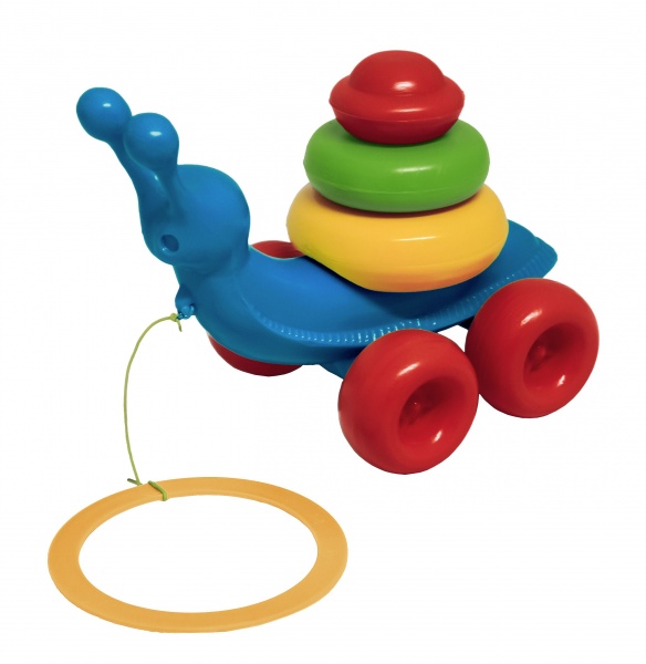 Пірамідка-каталка Tigres Равлик 39770