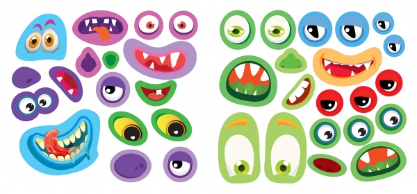 Книжка-розвивайка «Прибульці. Кумедні мордочки»