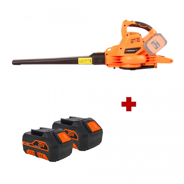 Повітродув Tekhmann ТСВV-245/I20 + комплект (батарея 2 шт.)