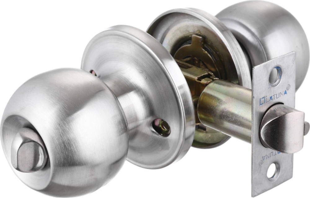 Кнобсет (ручка-защелка) Latuna SS нержавеющая сталь