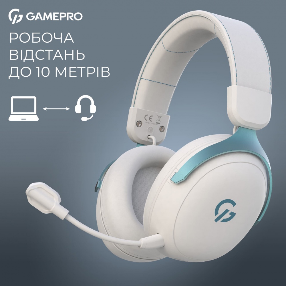 Гарнітура GamePro Asgard Freya Pro 4-Mode white (HSW201WB)