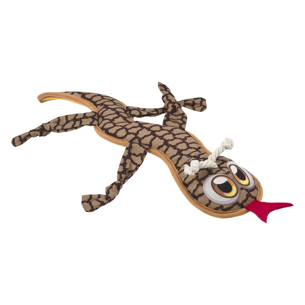 Іграшка для собак AnimAll GrizZzly Саламандра з пискавкою бежевий (185621)