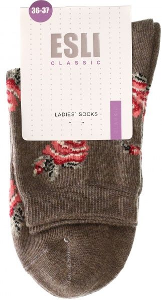 Шкарпетки жіночі Conte ESLI Classic 069 р. 23 какао 15С-20СПЕ 