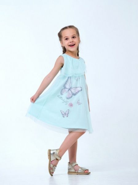 Сарафан Smil 120244 р.92 ментоловий 