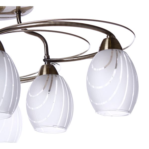 Люстра Victoria Lighting Camomilla PL6 Bronze