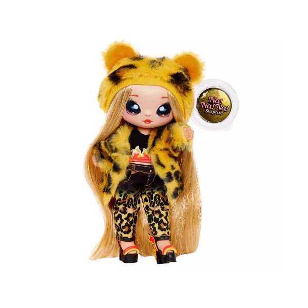 Ляльковий набір Na! Na! Na! Surprise 3 в 1 Рюкзачок-спальня Дженнел Ягуар