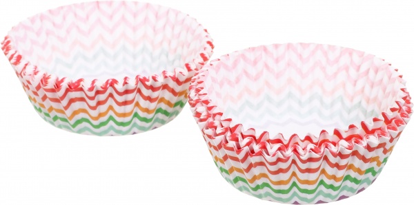 Формочки для кексов 6 см 60 шт. в ассортименте