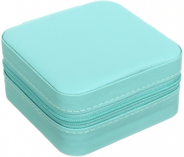 Шкатулка для украшений бирюза 10х10х5 см Minni Miu