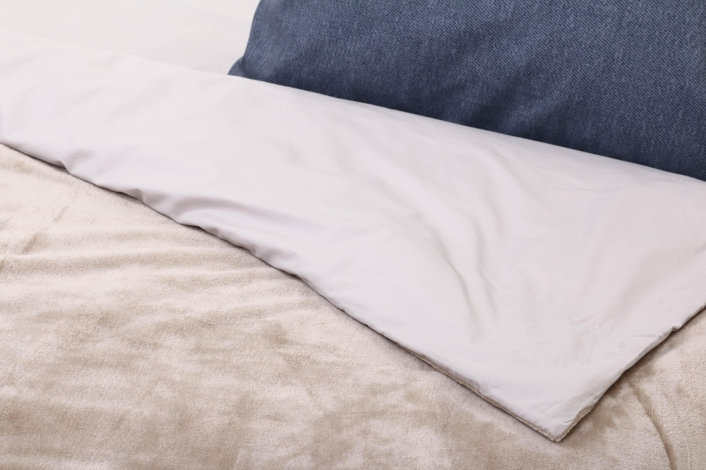 Пододеяльник Light Beige двухсторонний 160x210 см светло-бежевый La Nuit