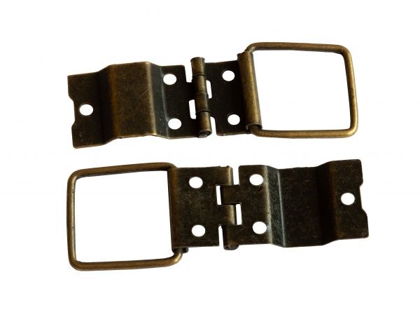 Петля декоративна стара латунь 18х40 мм 2 шт. 