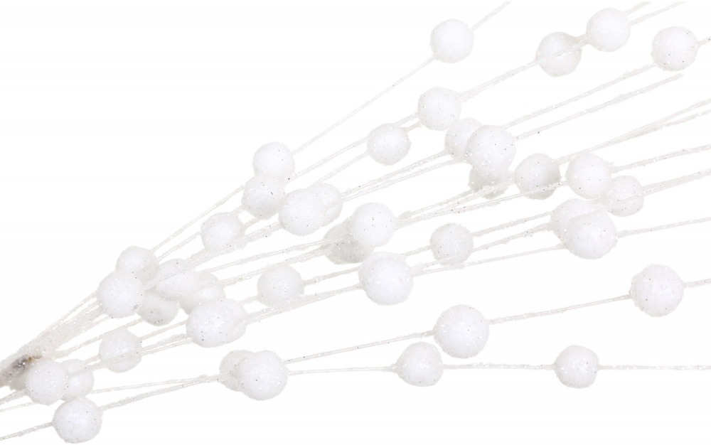 Декорация ветка с шариками цвет в ассортименте 73 см EPI-EYK13A6588-26 B#2/5/8/10