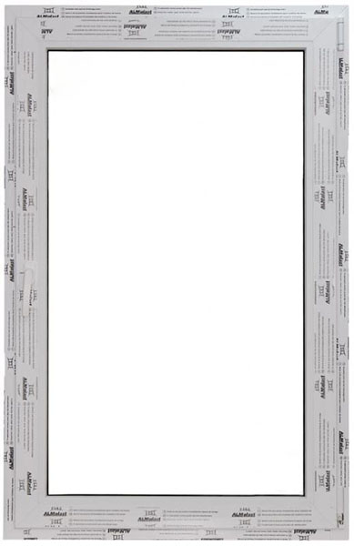 Окно поворотно-откидное ALMplast 4K 800x1000 мм правое 