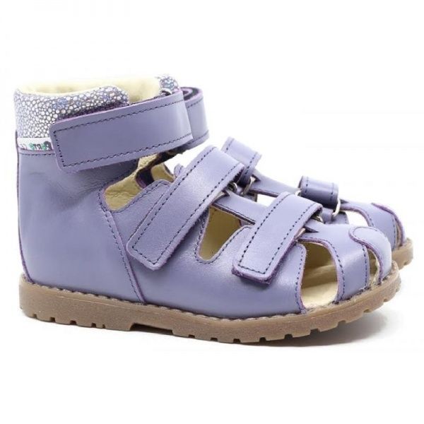 Сандалии ортопедические MRUGALA р.35 фиолетовый 1388-45 