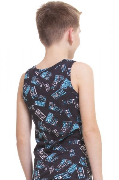 Майка для мальчиков KOSTA 0074-5 р.146-152 черный 