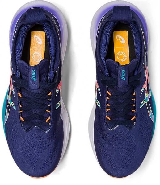 Кроссовки Asics GEL-NIMBUS 25 LITE-SHOW 1012B438-300 р.39,5 разноцветный