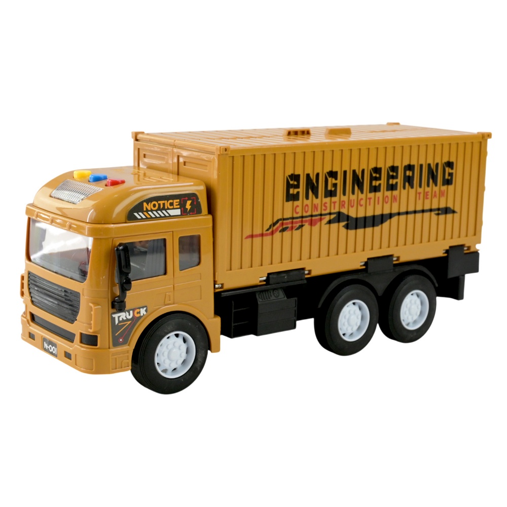 Игровой набор транспорта Shantou Грузовик, трек, гоночная трасса с 6 машинками TN-1285A