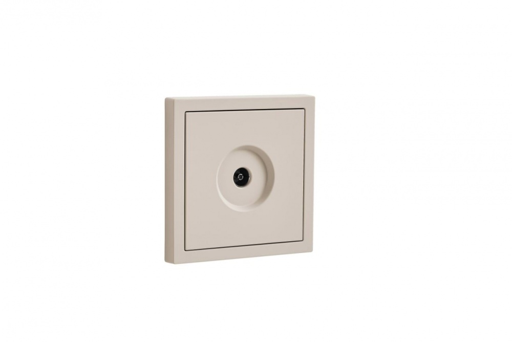 Механизм розетки TV оконечная HausMark Juna IP20 песочный/бежевый 7041-1888U2-130