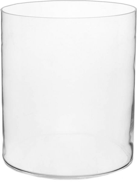 Ваза стеклянная прозрачная Цилиндр 120х400 Неман