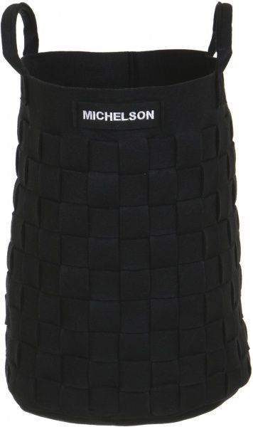 Кошик інтерєрний Michelson h58 d42 чорний 