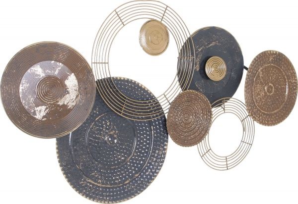 Декор настенный Брауни 50x91 см коричневый 