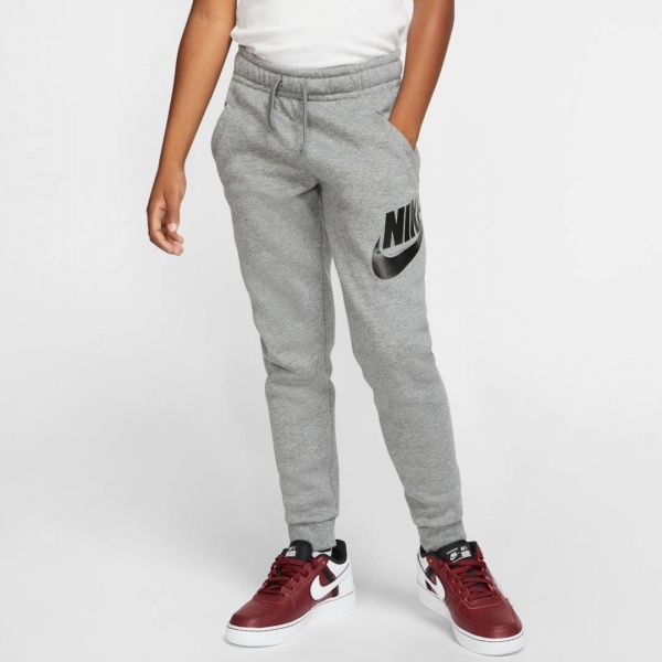 Штани Nike B NSW CLUB + HBR PANT CJ7863-092 р. S сірий