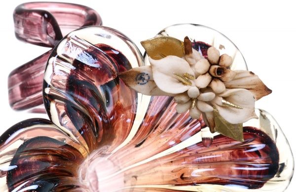 Свічник Basso 6ptr Brown Star 12х12х14 см White cristal