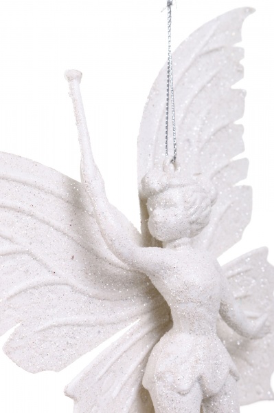 Декоративна підвіска Янгол 16x17 см HF20Y5-42W білий