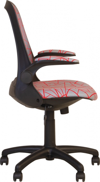 Кресло детское Nowy Styl GLORY GTP BLACK KIDS TILT PL62 (CH) OD-08/SPR-12 серый/красный 