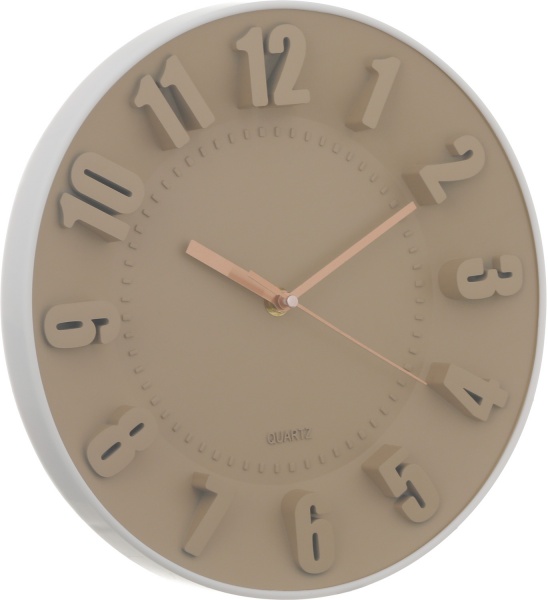 Часы настенные Convex Timing 3172-Beige