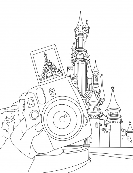 Книга-раскраска «#Girls#Fashion#Travel» 978-617-8023-13-3