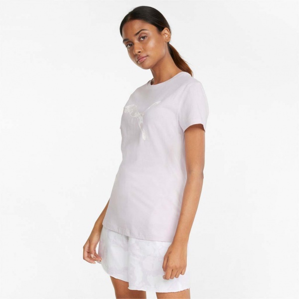 Футболка Puma SUMMER GRAPHIC TEE 84841017 р.2XS білий