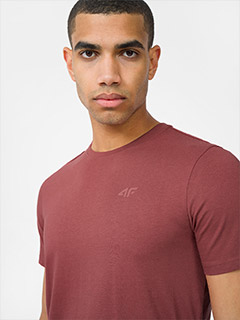 Футболка 4F TSHIRT 4FSS23TTSHM1047-63S р.XL рожевий