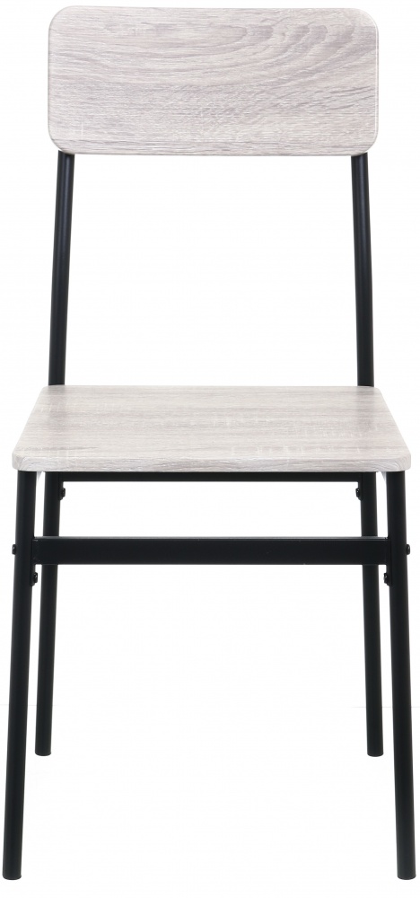 Комплект UP! (Underprice) Practic стол 110х70х76 см + 4 стулья 40х48х84 см дуб сонома/черный