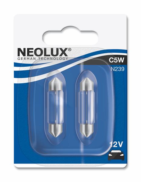 Автолампа накаливания Neolux Standard C5W 5 Вт 2 шт.(NEN23902B)