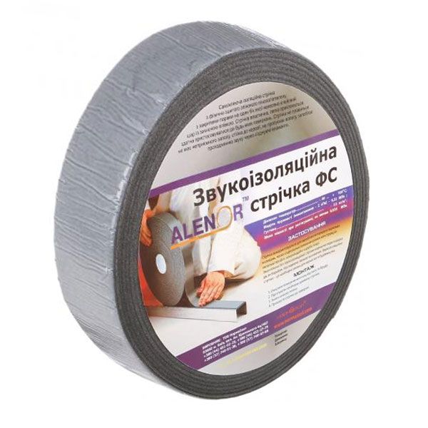 Звукоізоляційна стрічка Нормаізол ФС 3х70 мм 15 м