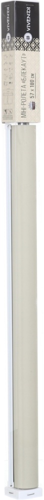 Ролета blackout Vivendi C109 бежева 57x180 см