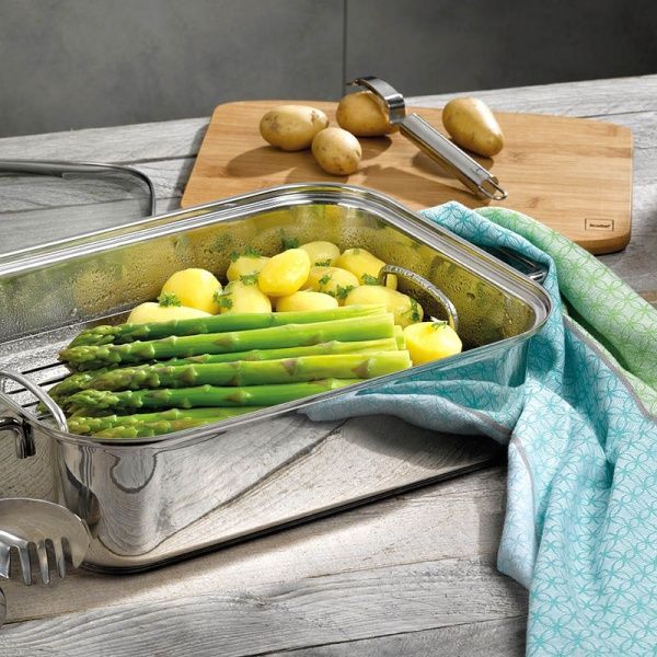 Сотейник с пароваркой Ivo 44х27 см 5,8 л 12400 Kela