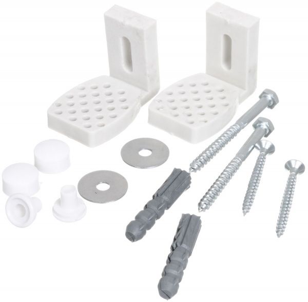 Кріплення для унітаза приховане бокове (до підлоги)