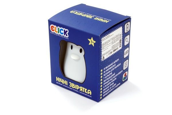 Ночник Click Пингвинчик