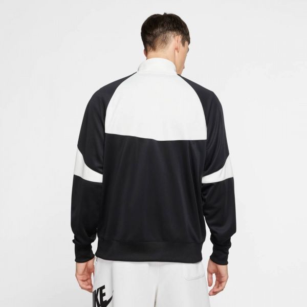 Джемпер Nike M NSW HE WR JKT PK BV2625-010 р. M чорнийбілий
