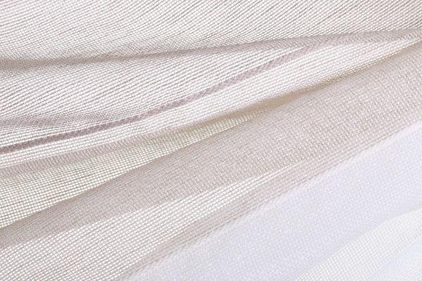 Ткань тюлевая сетка с полосками 295 см 815033/3307 бежевый 